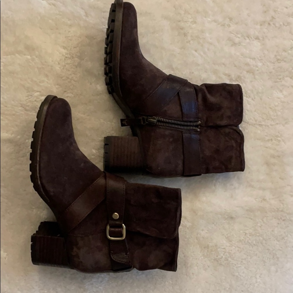 Trask brown boots